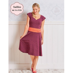 Modèle - Robe évasée & ceinturée Modèle à télécharger Modèles