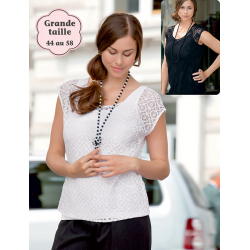 Modèle - Top à dentelle Modèle à télécharger Modèles