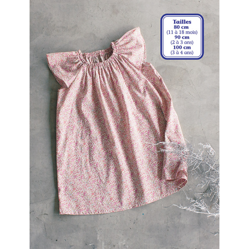 Modèle couture – Robe fleurie enfant Modèle à télécharger Modèles