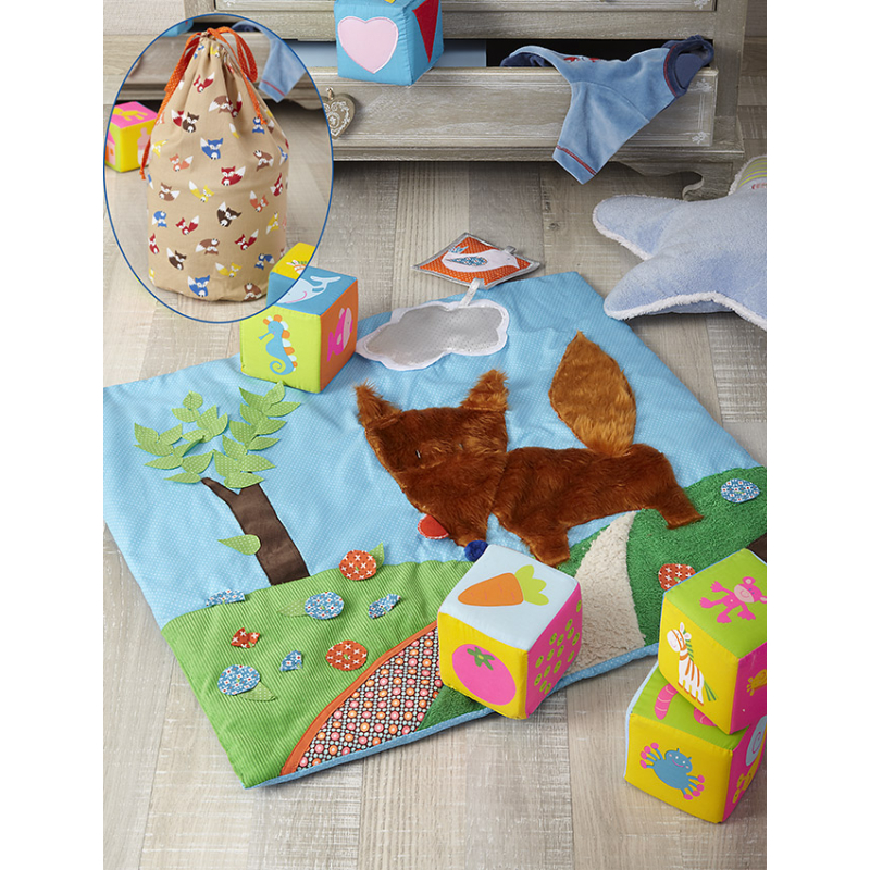 Tapis d’éveil ludique et son sac de transport Modèles