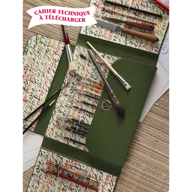 Modèle - Étui à pinceaux Modèle à télécharger Modèles