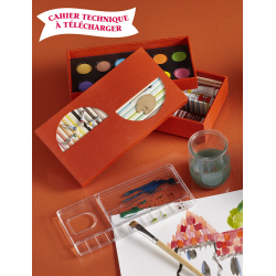 Modèle cartonnage – Boîte pour enfants créateurs Modèle à télécharger Modèles