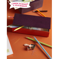 Modèle - Boîte à crayons et feutres Modèles Modèle - Boîte à crayons et feutres Modèles