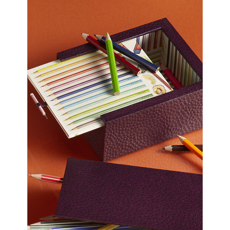 Modèle cartonnage – Plumier Modèle à télécharger Modèles