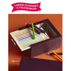 Modèle cartonnage – Plumier Modèle à télécharger Modèles