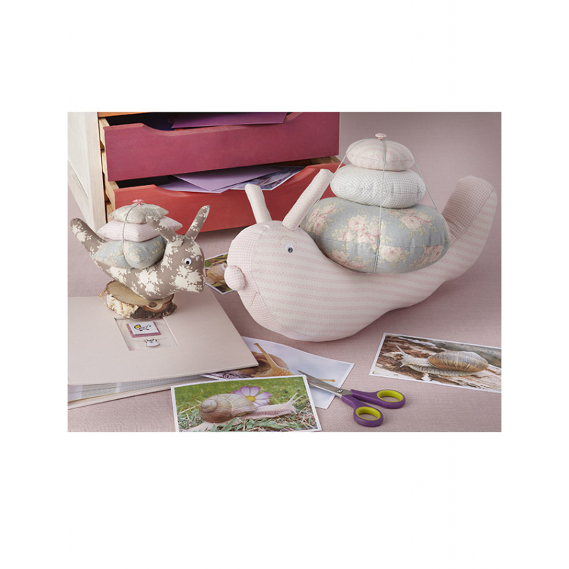 Modèle - Au pays des escargots en couture créative Modèle à télécharger Modèles