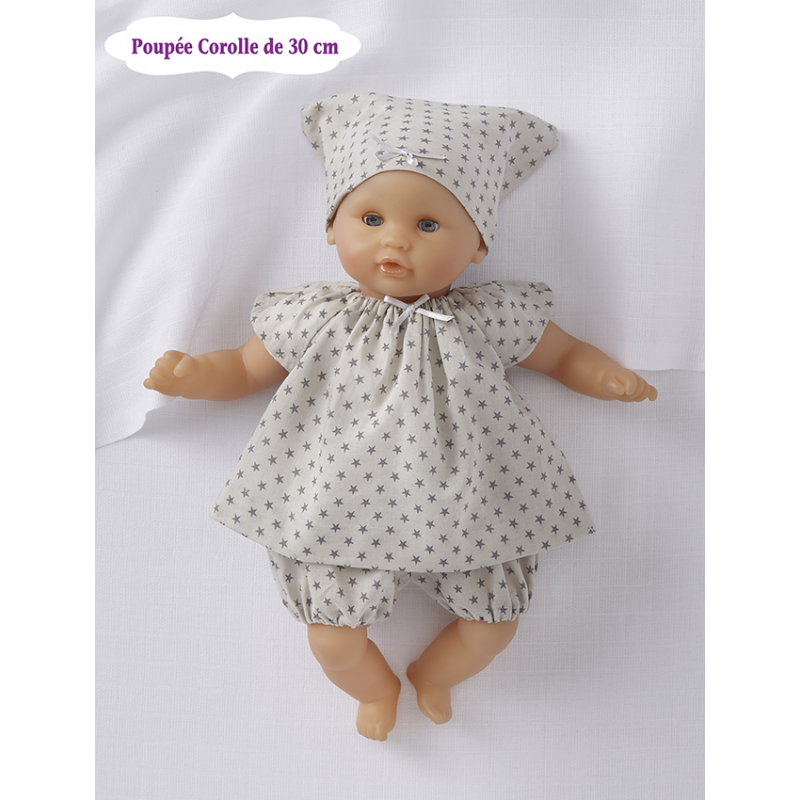Modèle couture – Tenue pour poupon Corolle 30 cm Modèle à télécharger Modèles