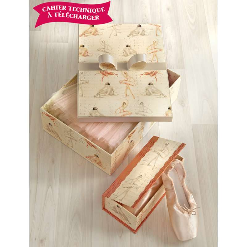 Boîte à tutu & boîte à chaussons Modèles
