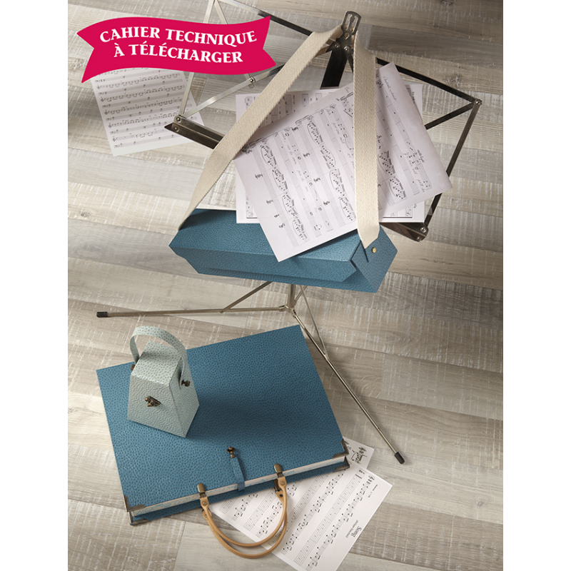 Modèle - Sacoche à partitions, sac à pupitre & étui à métronome Modèle à télécharger Modèles