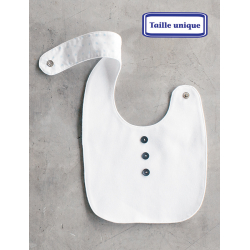Modèle - Bavoir à 3 boutons Modèle à télécharger Modèles
