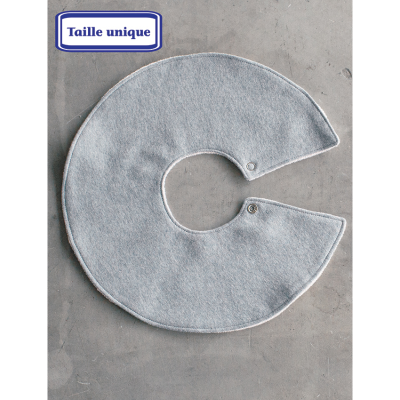 Modèle - Bavoir rond Modèle à télécharger Modèles