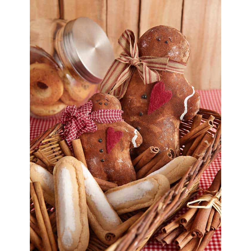 Modèle - Delicious gingerbread family Modèle à télécharger Modèles