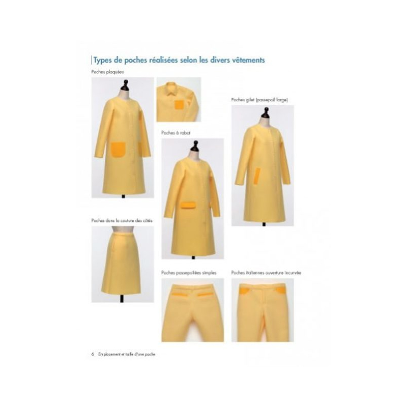 Les poches Livre Couture