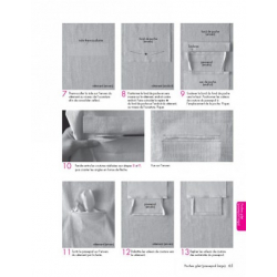 Les poches Livre Couture