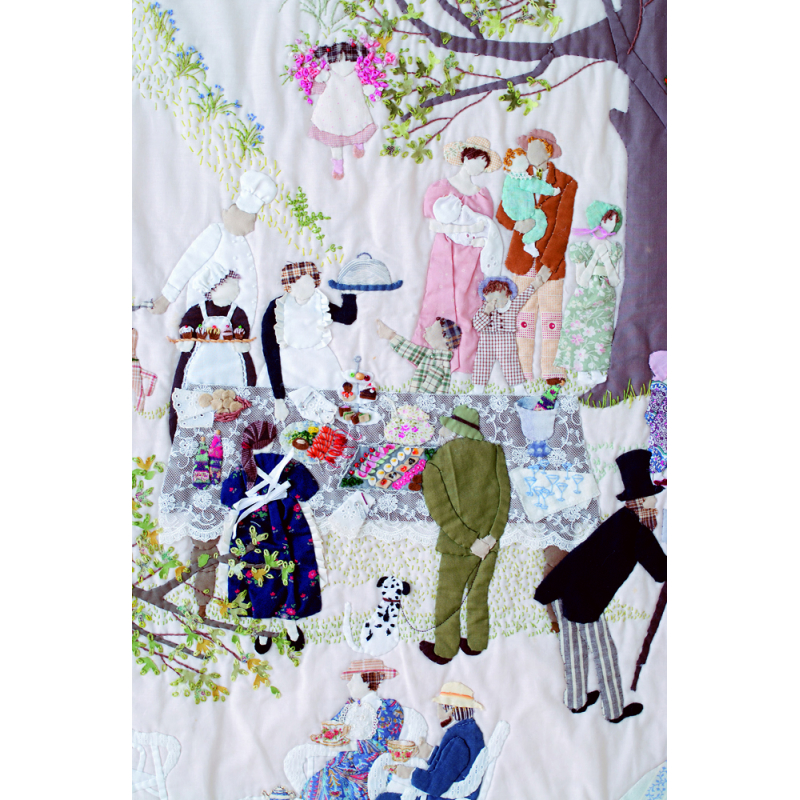 Les quatre saisons en appliqué Livre Patchwork