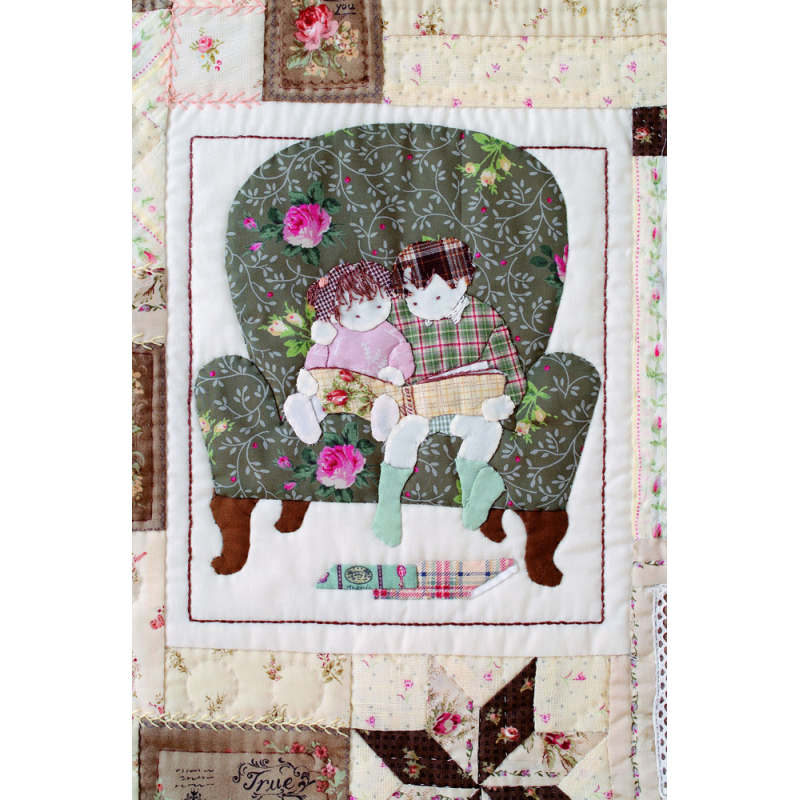 Les quatre saisons en appliqué Livre Patchwork