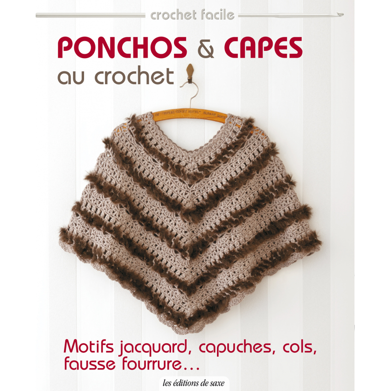 Ponchos & capes au crochet Livre Crochet