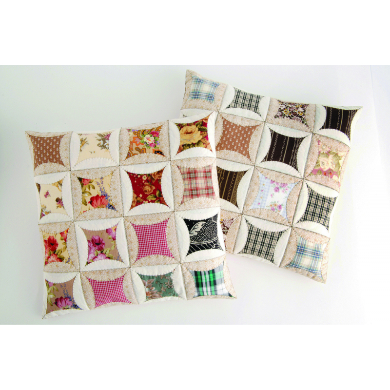 Origami textile réversible Livre Patchwork