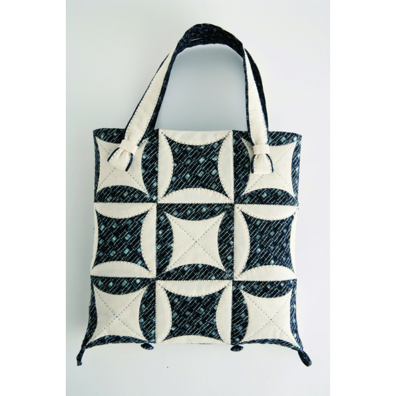 Origami textile réversible Livre Patchwork