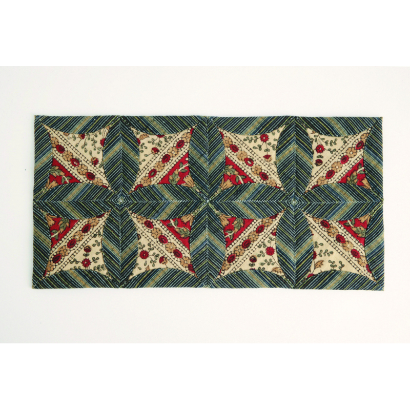 Origami textile réversible Livre Patchwork