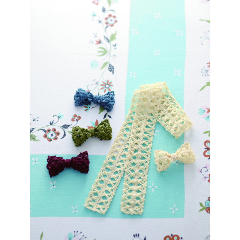 Le crochet à la fourche - 24 motifs & accessoires Livre Crochet