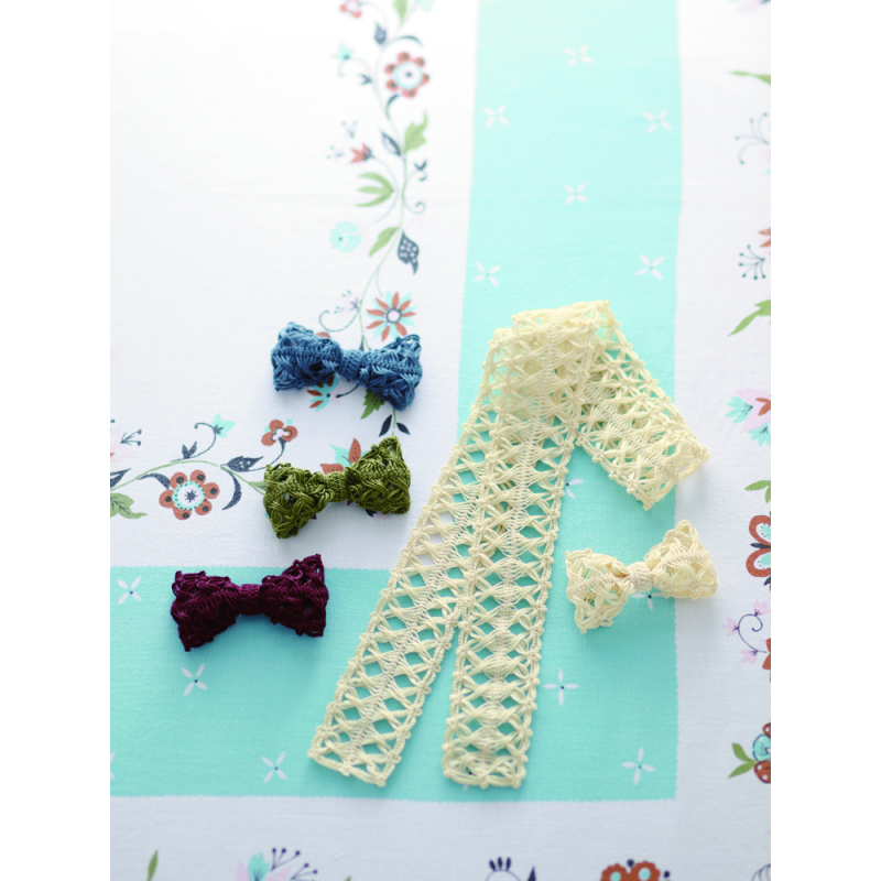 Le crochet à la fourche - 24 motifs & accessoires  - 4