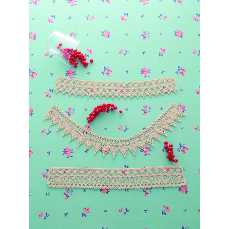 Le crochet à la fourche - 24 motifs & accessoires  - 7