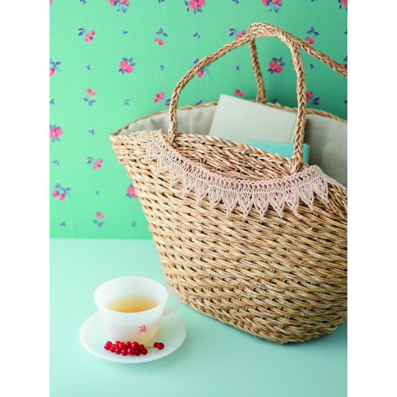 Le crochet à la fourche - 24 motifs & accessoires Livre Crochet
