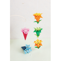 Fleurs en origami  - 4