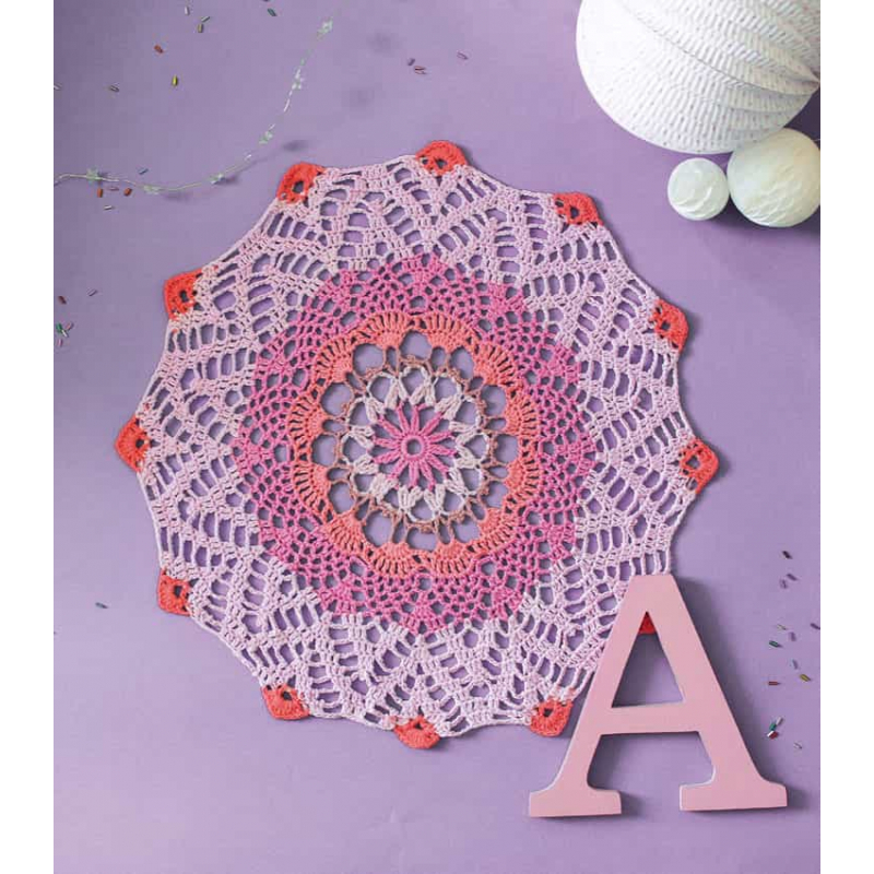 Mandalas au crochet Livre Crochet