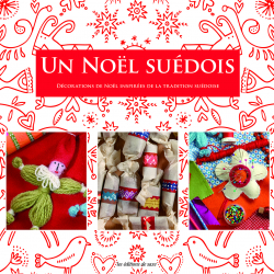 Un Noël Suédois Livre Loisirs créatifs