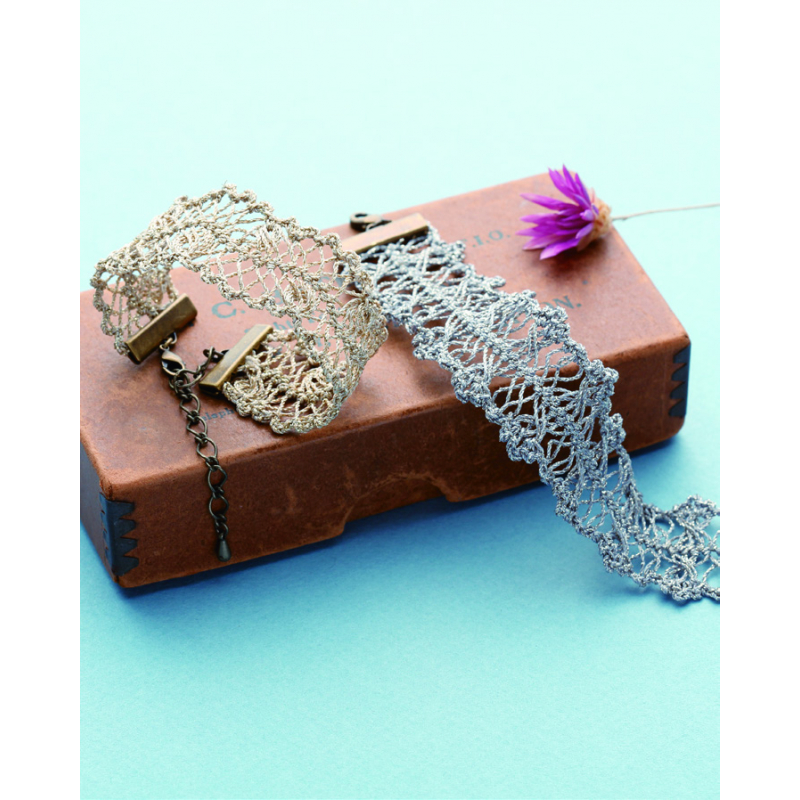 Dentelle à la fourche Livre Crochet