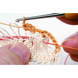 Dentelle à la fourche Livre Crochet