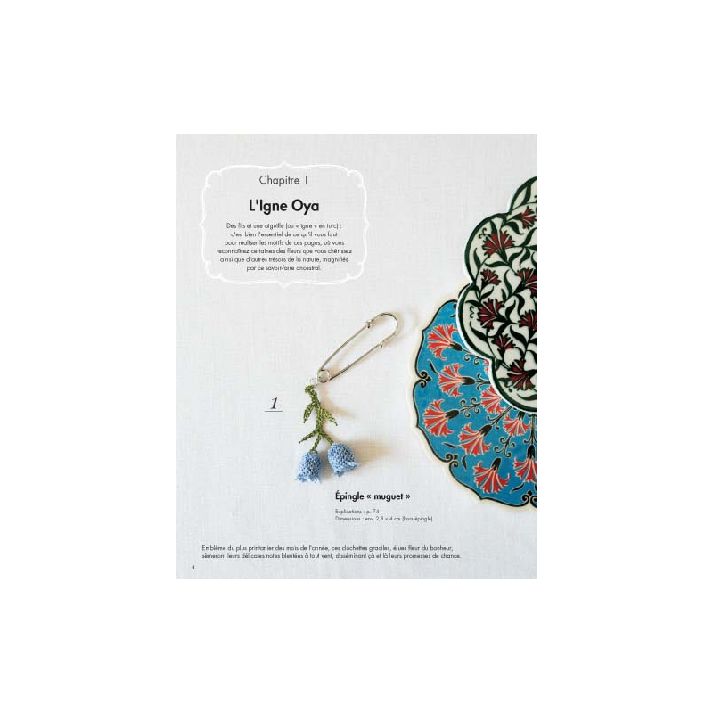 Oya simple & facile Livre Crochet
