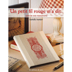 Un petit fil rouge m'a dit Livre Broderie