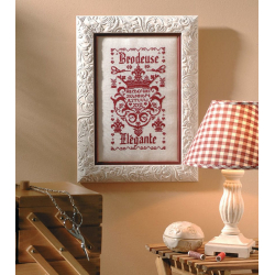 Un petit fil rouge m'a dit Livre Broderie