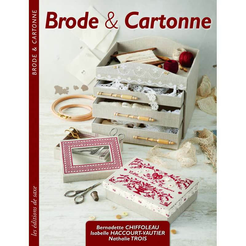 Brode & cartonne Livre Broderie