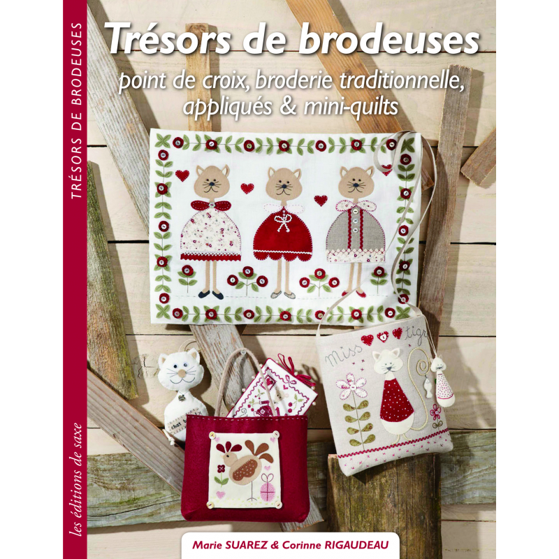 Trésors de brodeuses Livre Broderie