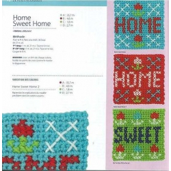 100 Granny Squares acidulés Livre Crochet