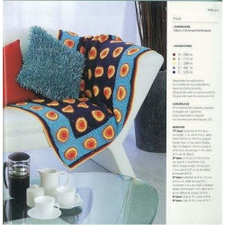 100 Granny Squares acidulés Livre Crochet