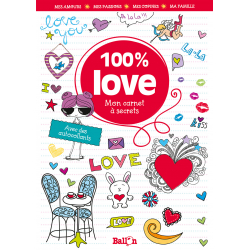 Mon carnet à secrets - 100% Love Livre Jeunesse Mon carnet à secrets - 100% Love Livre Jeunesse