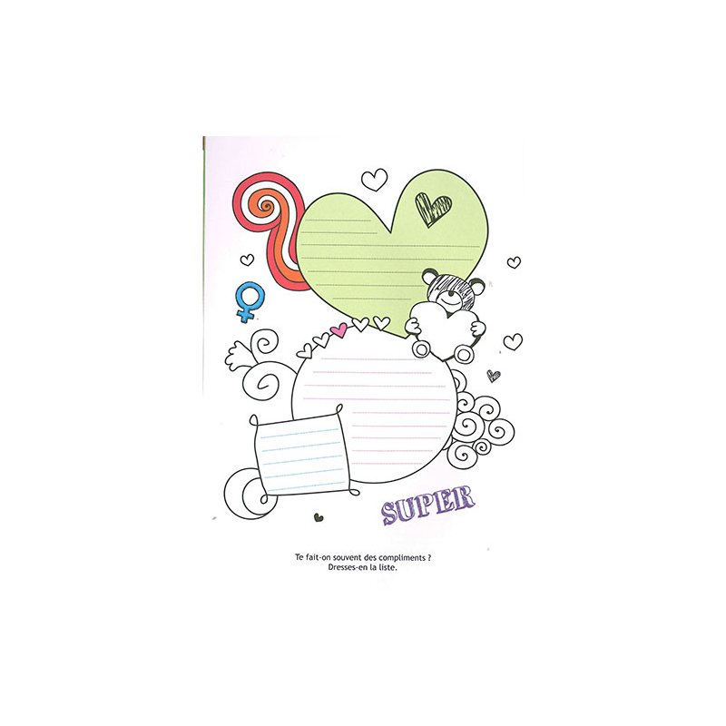 Mon carnet à secrets - 100% Love Livre Jeunesse