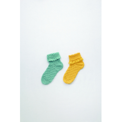 Chaussettes multicolores Livre Crochet
