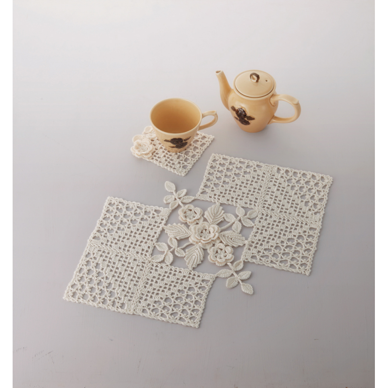 28 accessoires & déco en motifs assemblés Livre Crochet