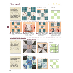 Le Guide visuel du patchwork 2 Livre Patchwork