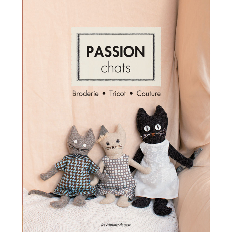 Passion chats Livre Couture