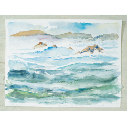 La mer à l'aquarelle  - 2