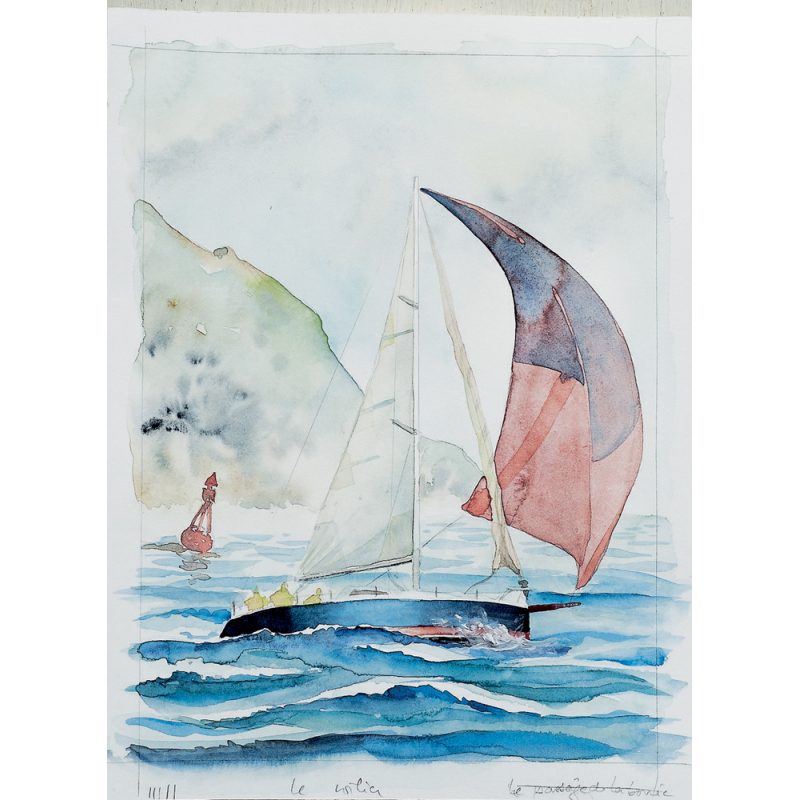 La mer à l'aquarelle  - 8