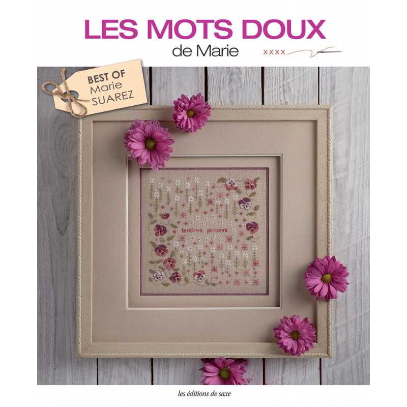 Les mots doux de Marie Livre Broderie