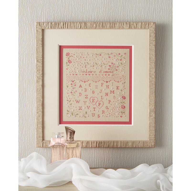 Les mots doux de Marie Livre Broderie